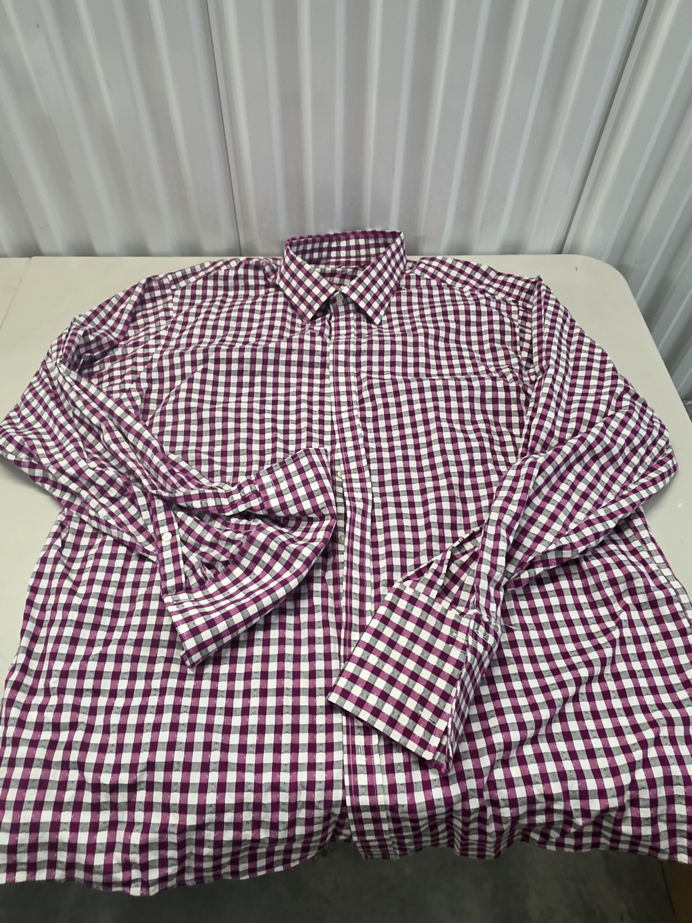 Sean John Tailored Fit French Cuffs Men's Size 19 Tall